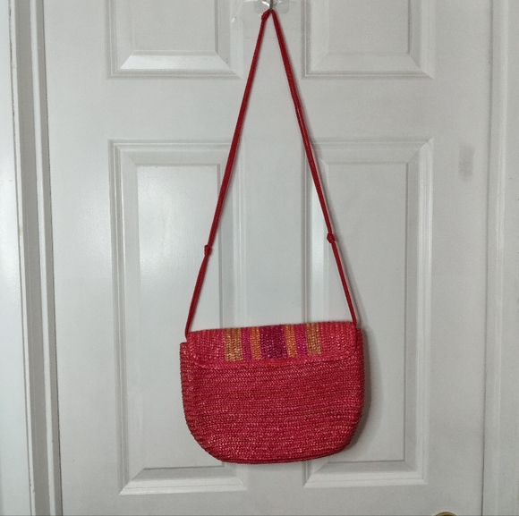 Vintage Genie Straw Crossbody Bag - Picture 4 of 8